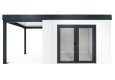 GARDEON® Gartenhaus mit doppelt verglasten Türen von Hörmann